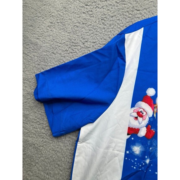 Merry Christmas funny party Button down men’s women’s medium NWOT - Picture 4 of 8